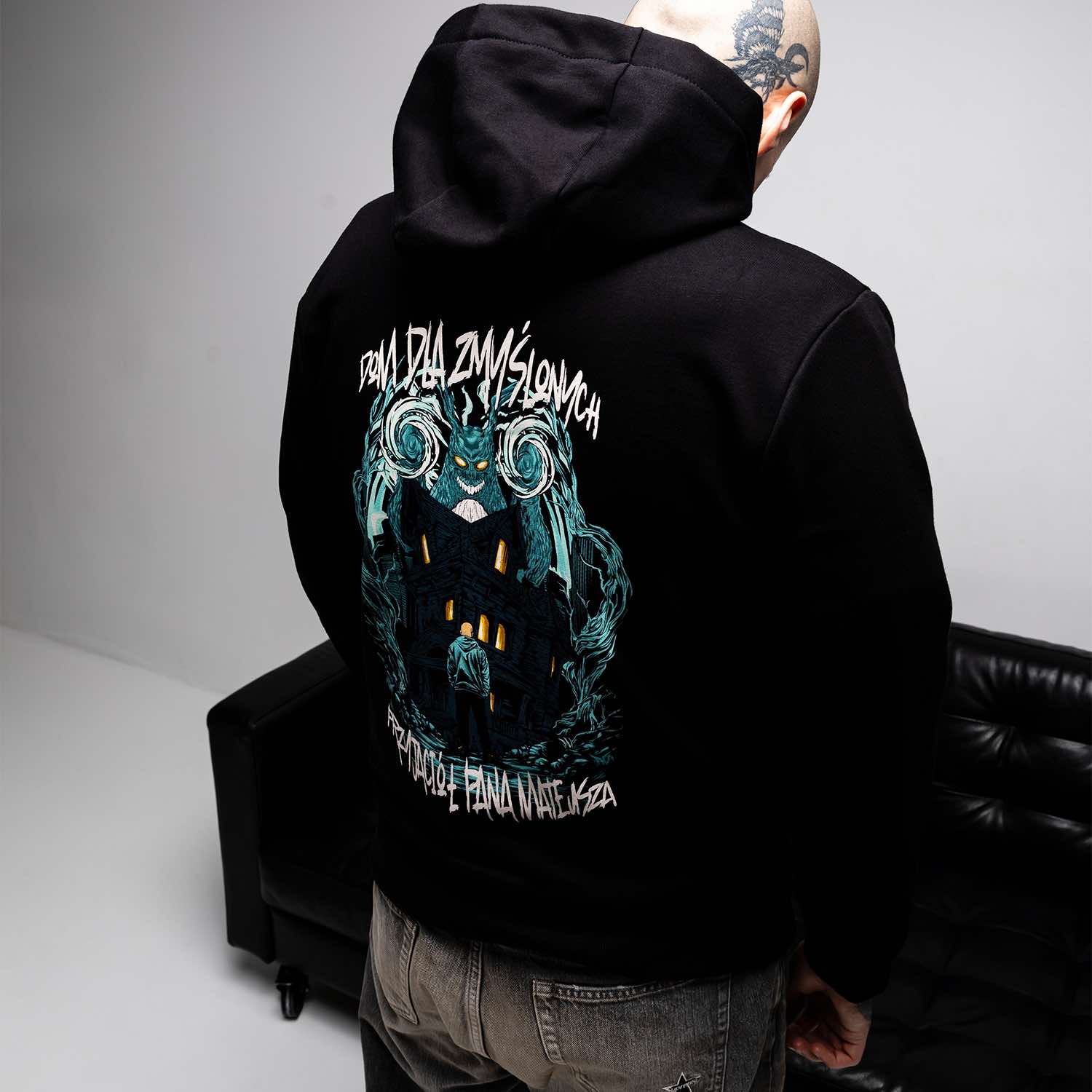 GUGU hoodie "DDZPPM REMIX" black