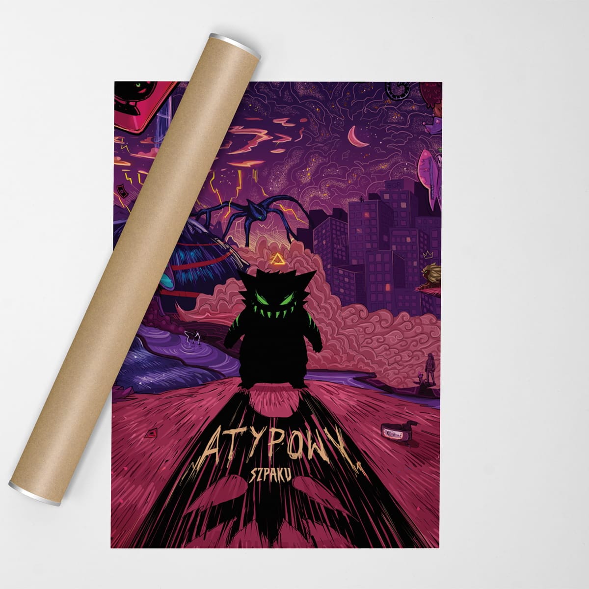 GUGU plakat "ATYPOWY" cover