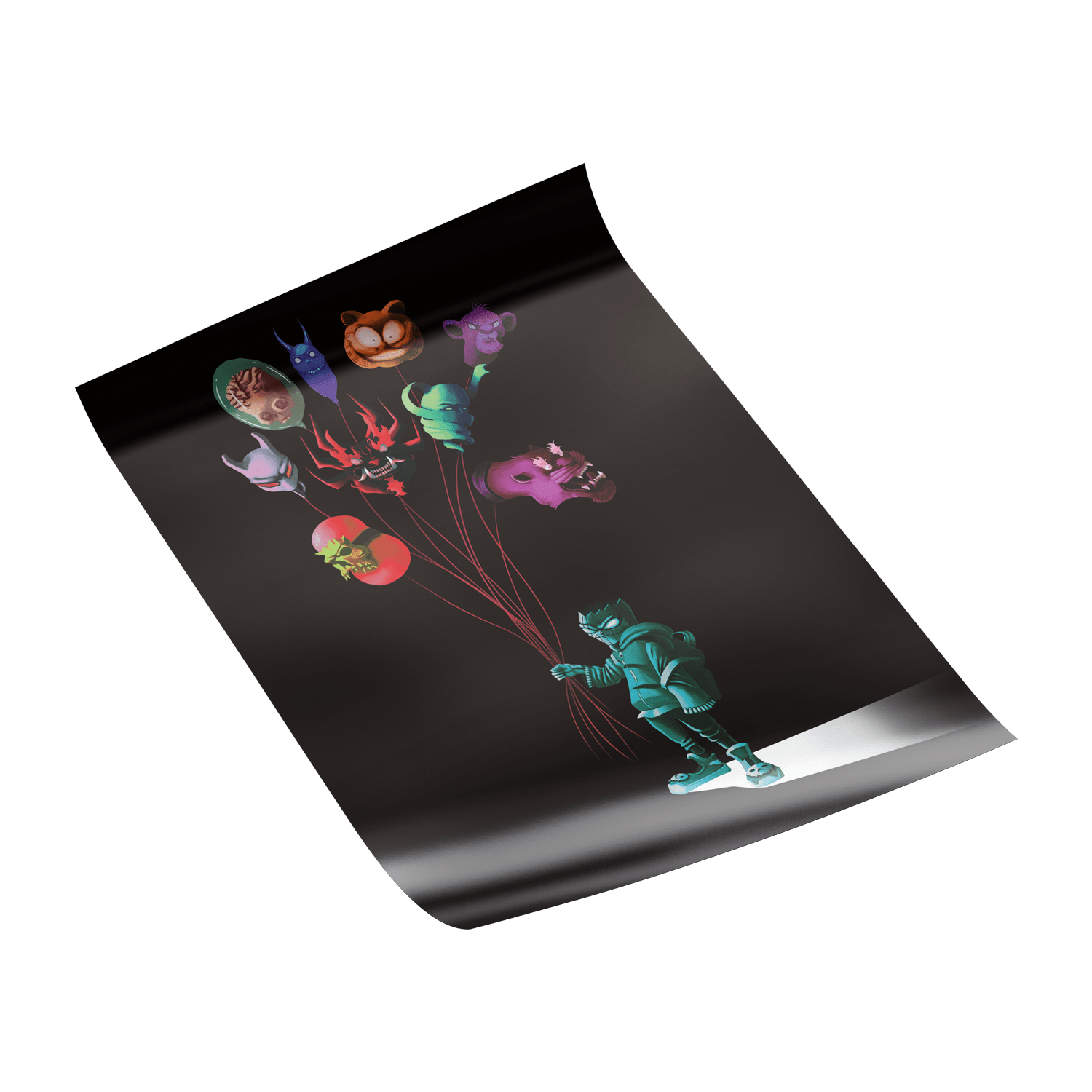 GUGU plakat "GUGU BALLOONS"