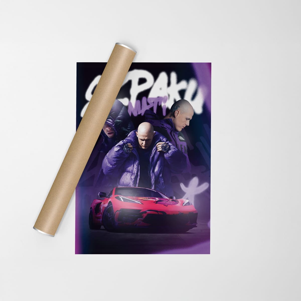 GUGU plakat "SZPAKU"