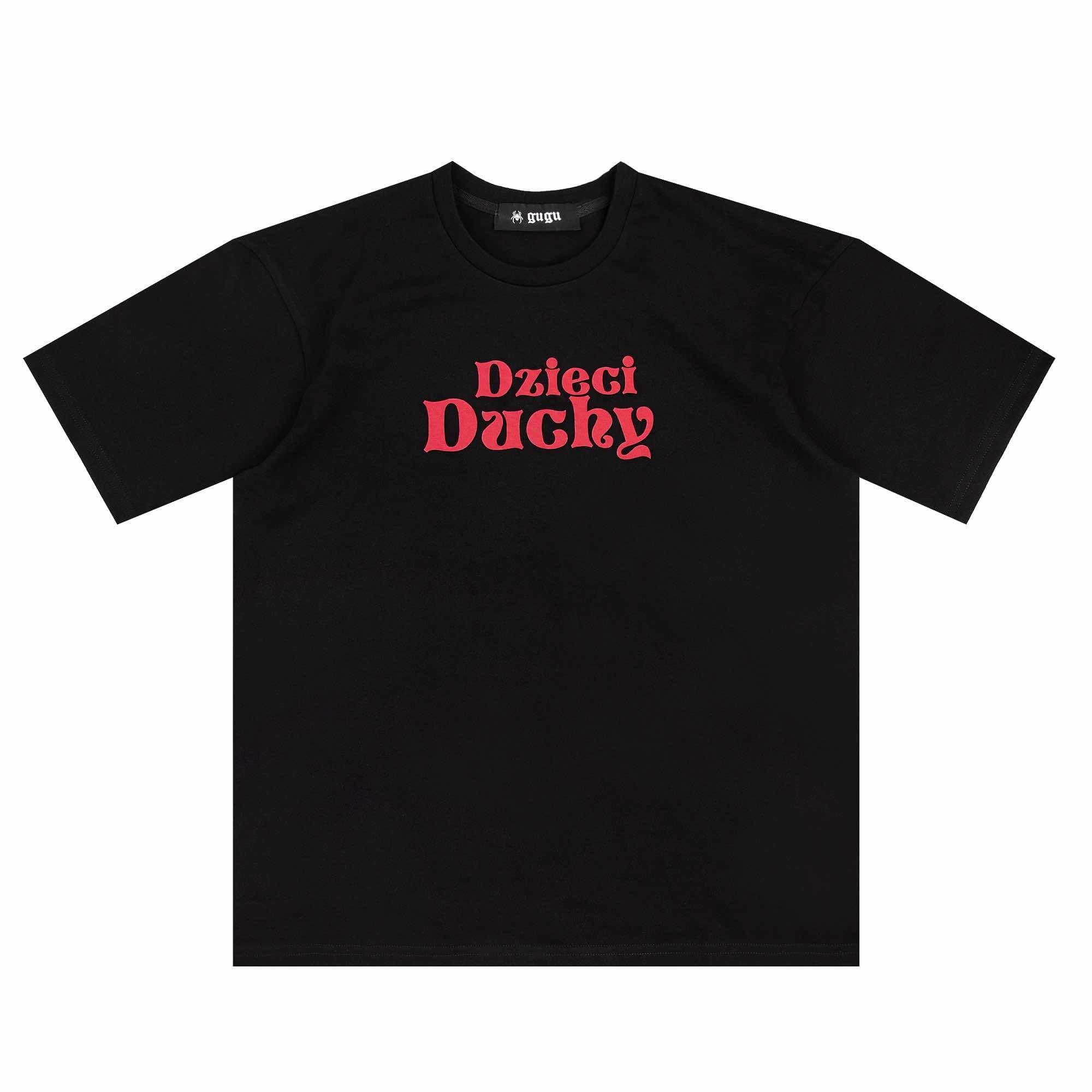 GUGU t-shirt "DZIECI DUCHY REMIX" black