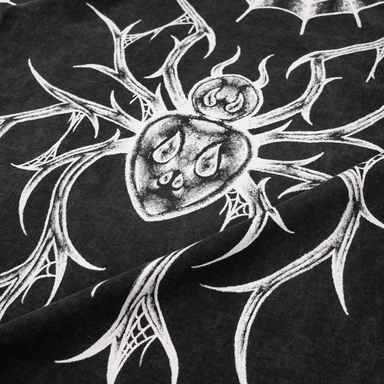 GUGU t-shirt "GUGU ALTERNATIVE" washed black