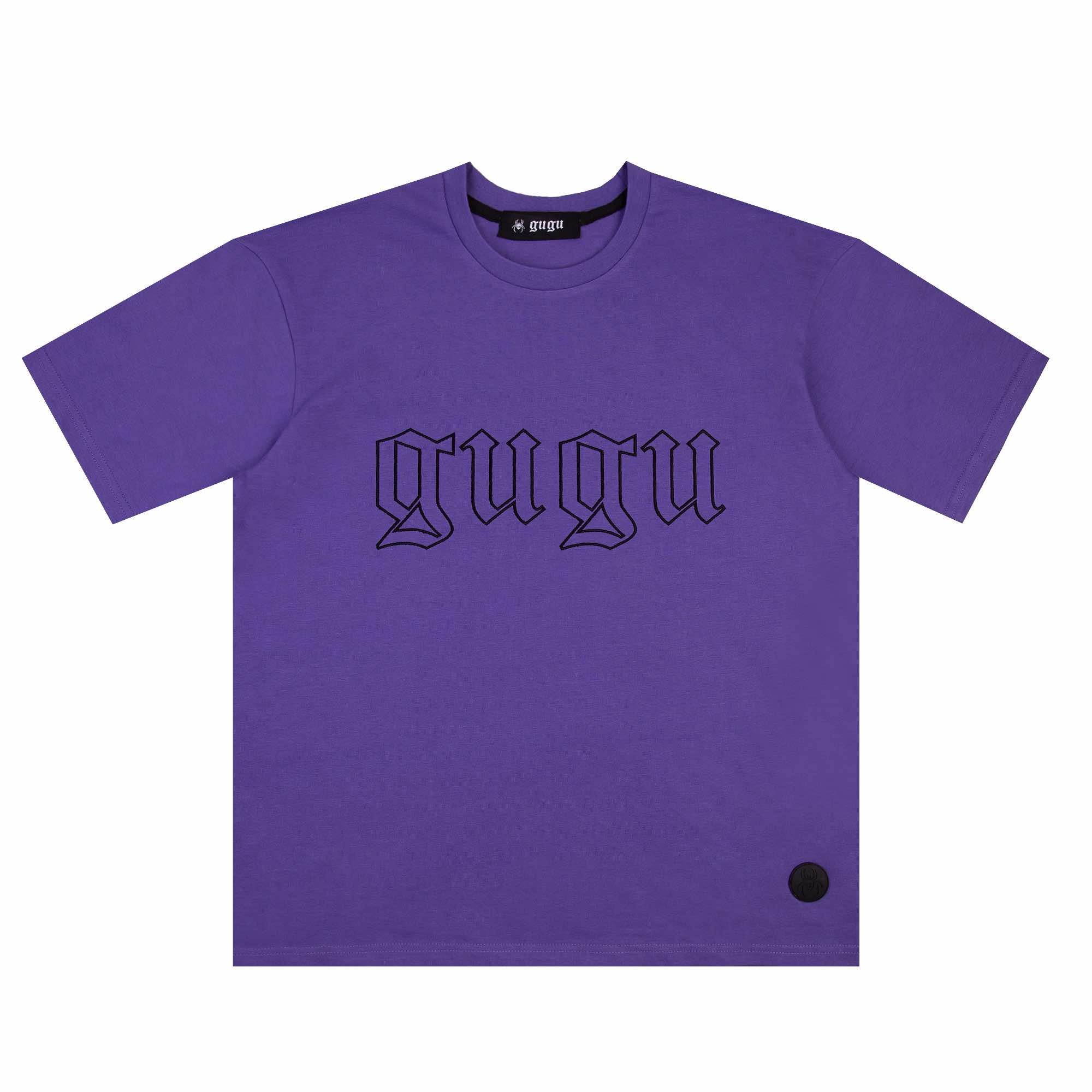 GUGU t-shirt "GUGU OUTLINE" violet