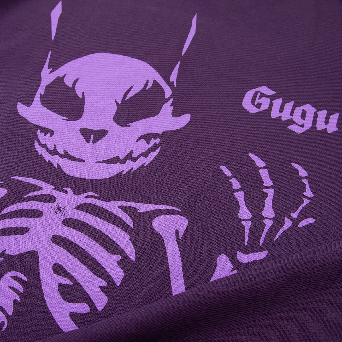 GUGU t-shirt "GUGU RABBIT" violet