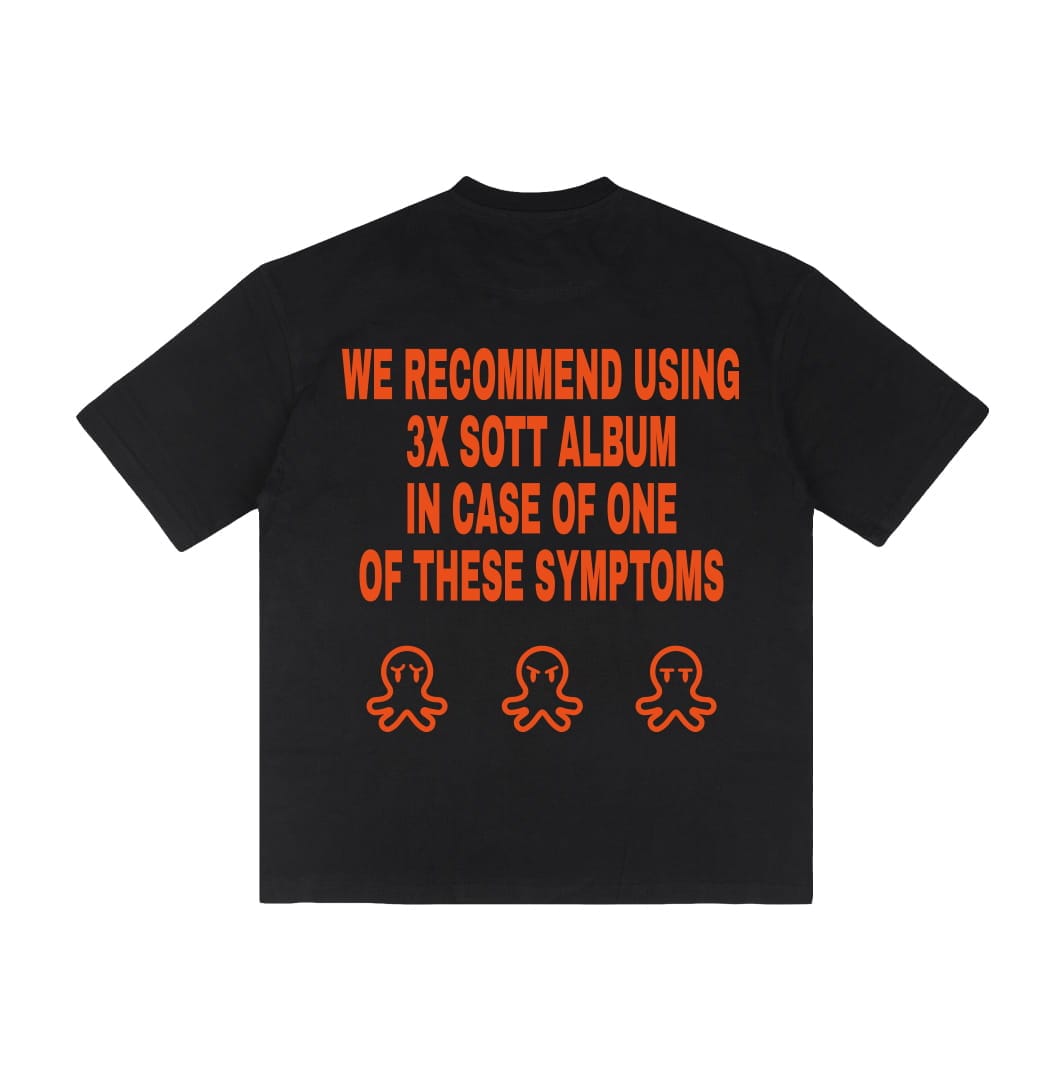 GUGU t-shirt "SOTT" black