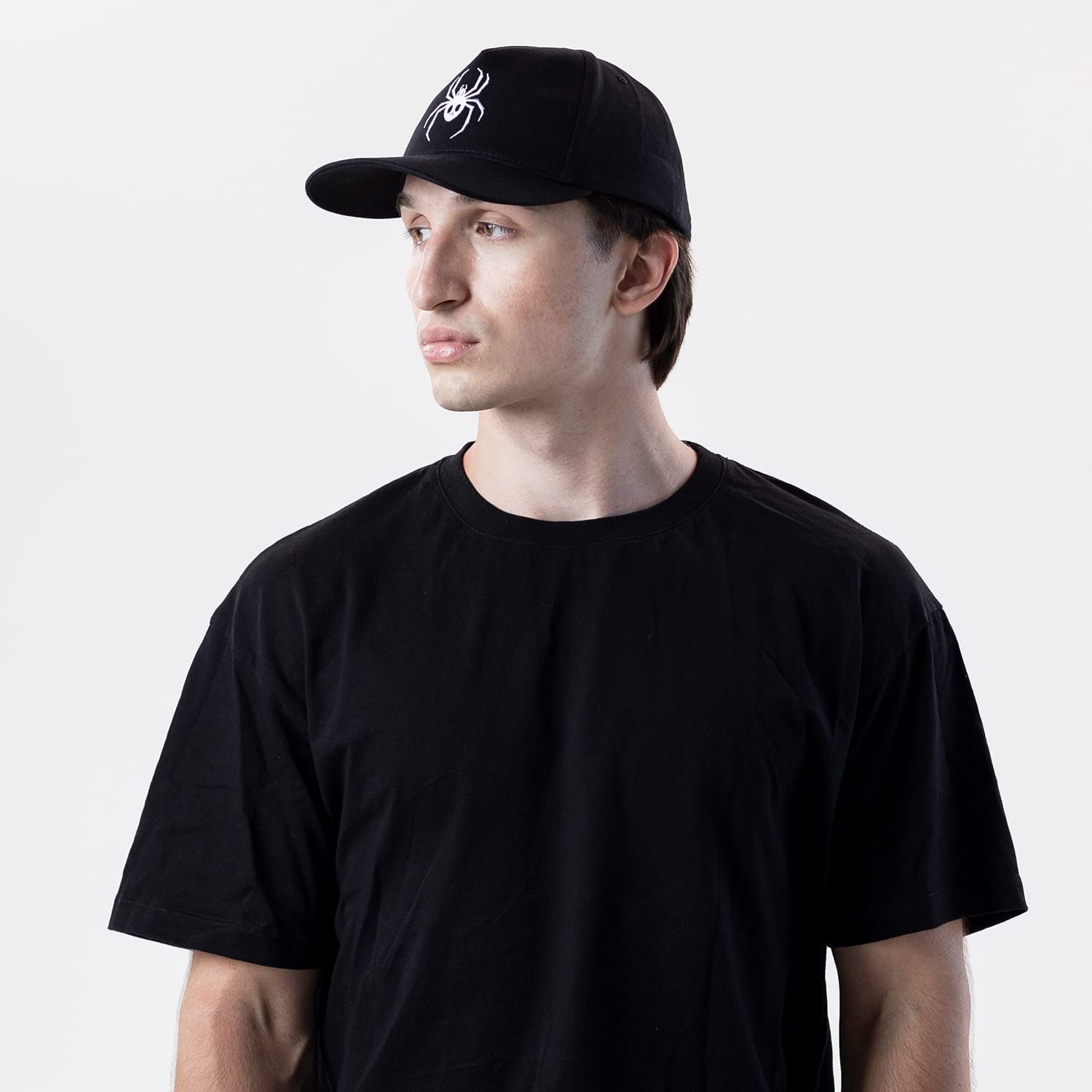 GUGU czapka z daszkiem "GUGU" czarna