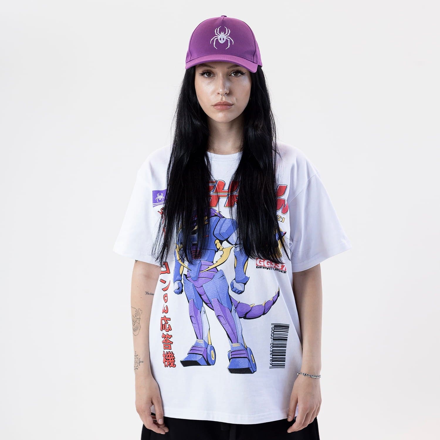 GUGU czapka z daszkiem "GUGU" violet