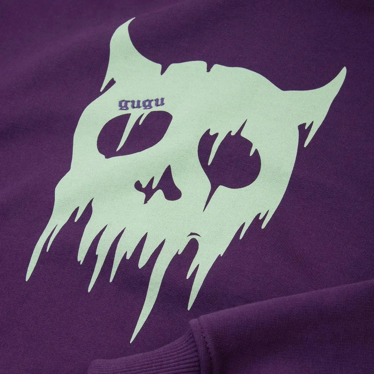GUGU hoodie "GUGU DEMON" violet