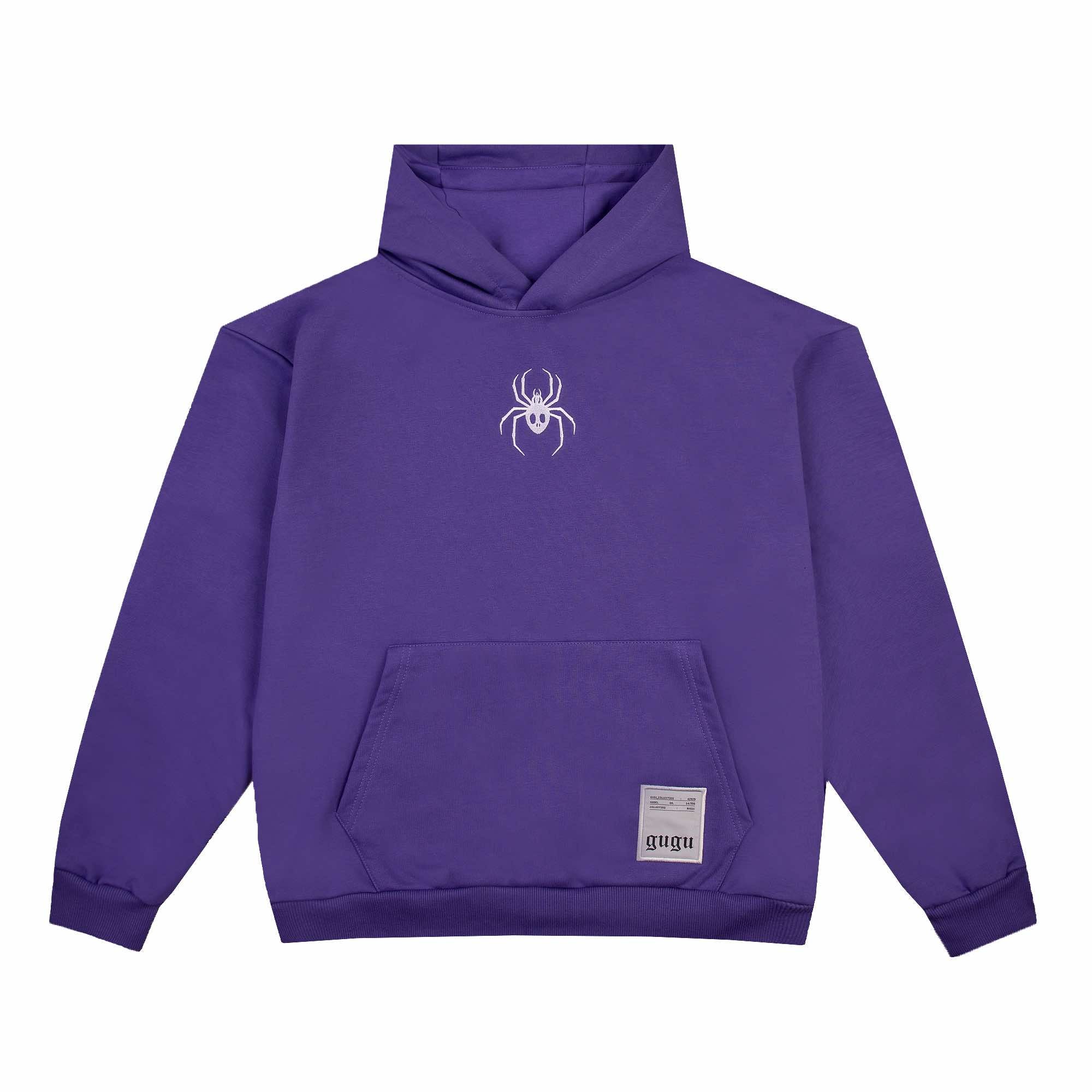 GUGU hoodie "GUGU SPIDER" violet