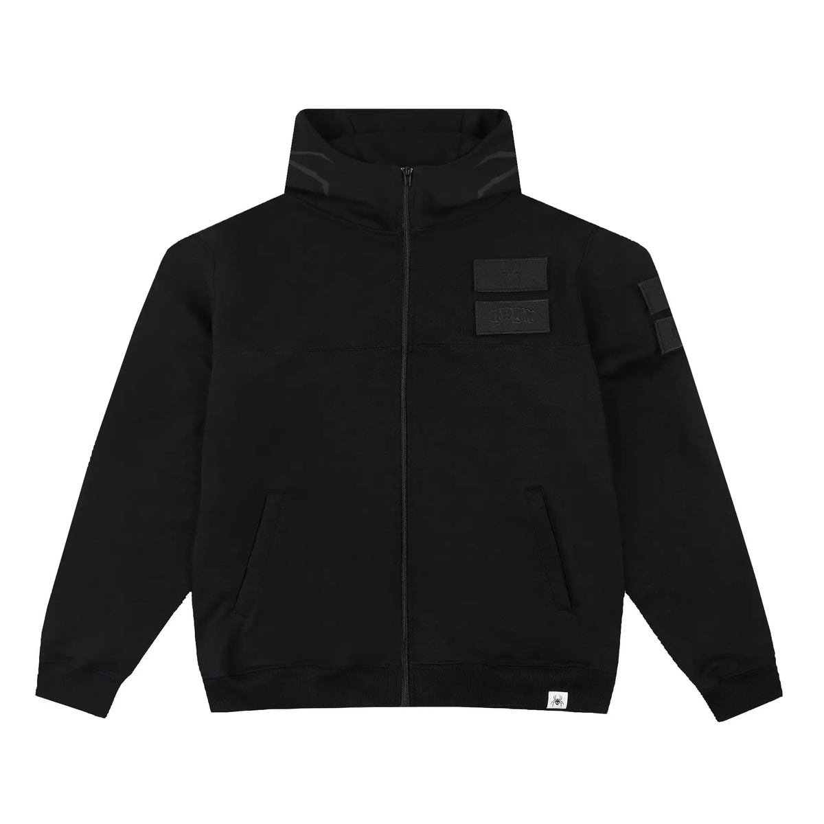 GUGU hoodie tech "GHOST OPS" black