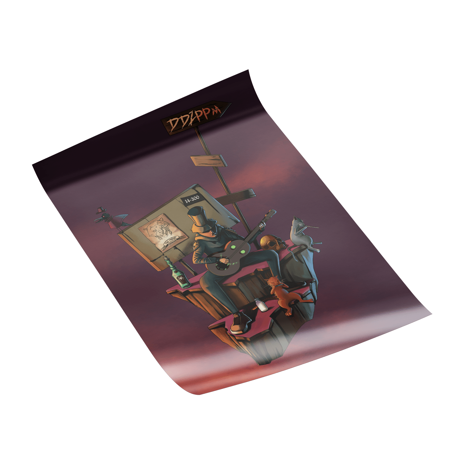 GUGU plakat "GUGU OUTLAND"