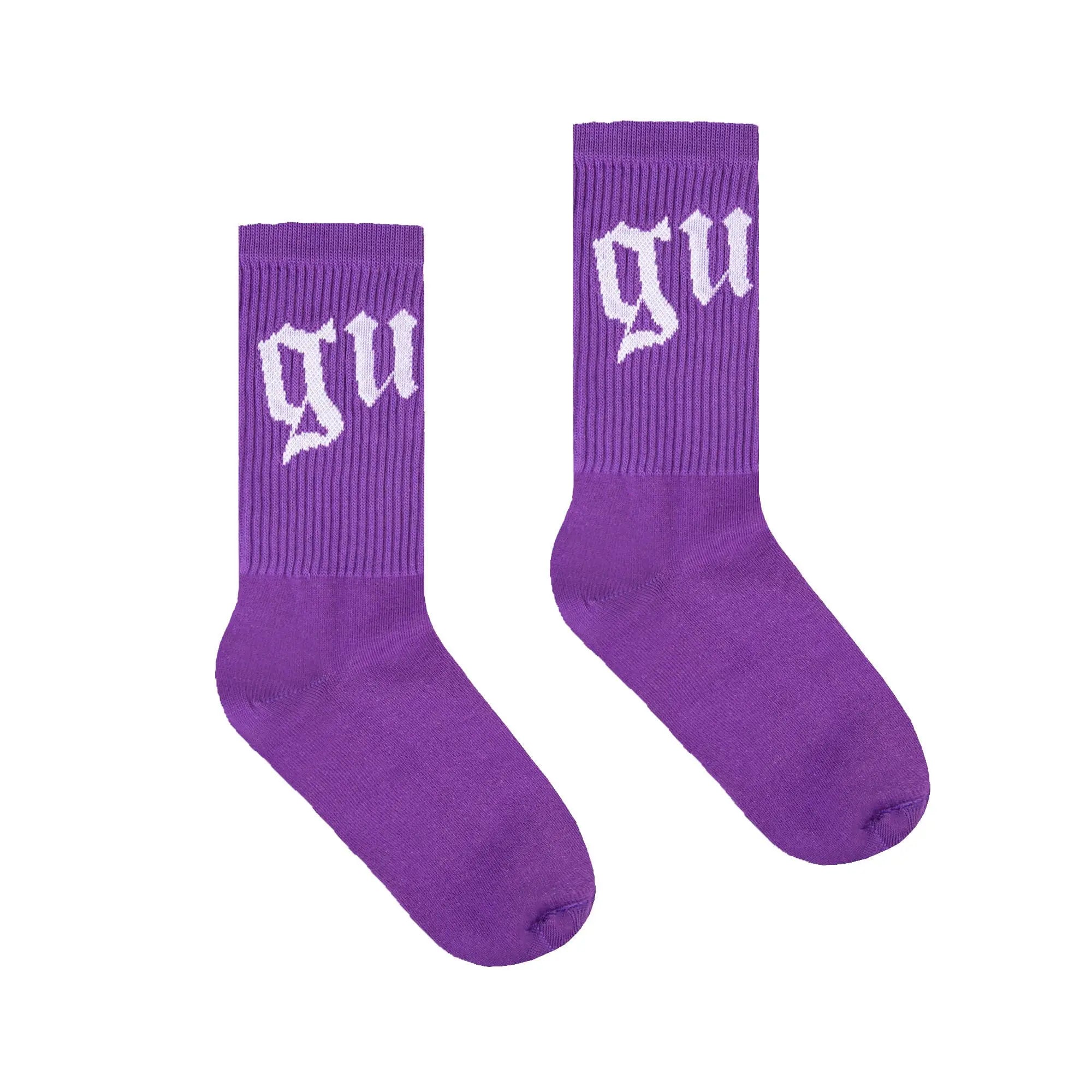 GUGU skarpetki 'GUGU CREW' violet