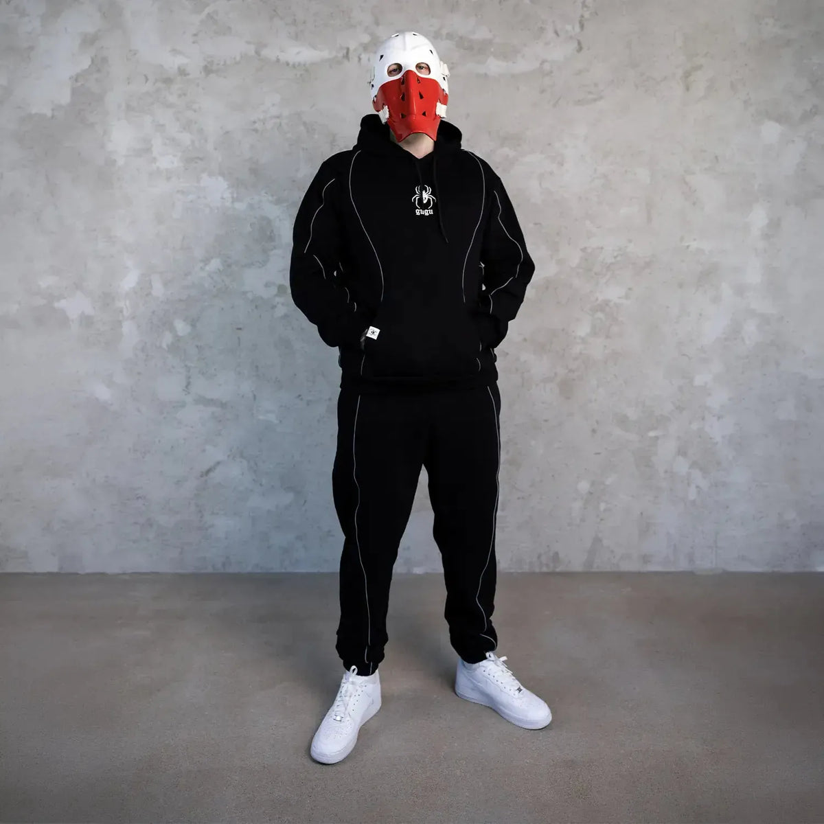 GUGU spodnie "TRAP CLASS 1" black