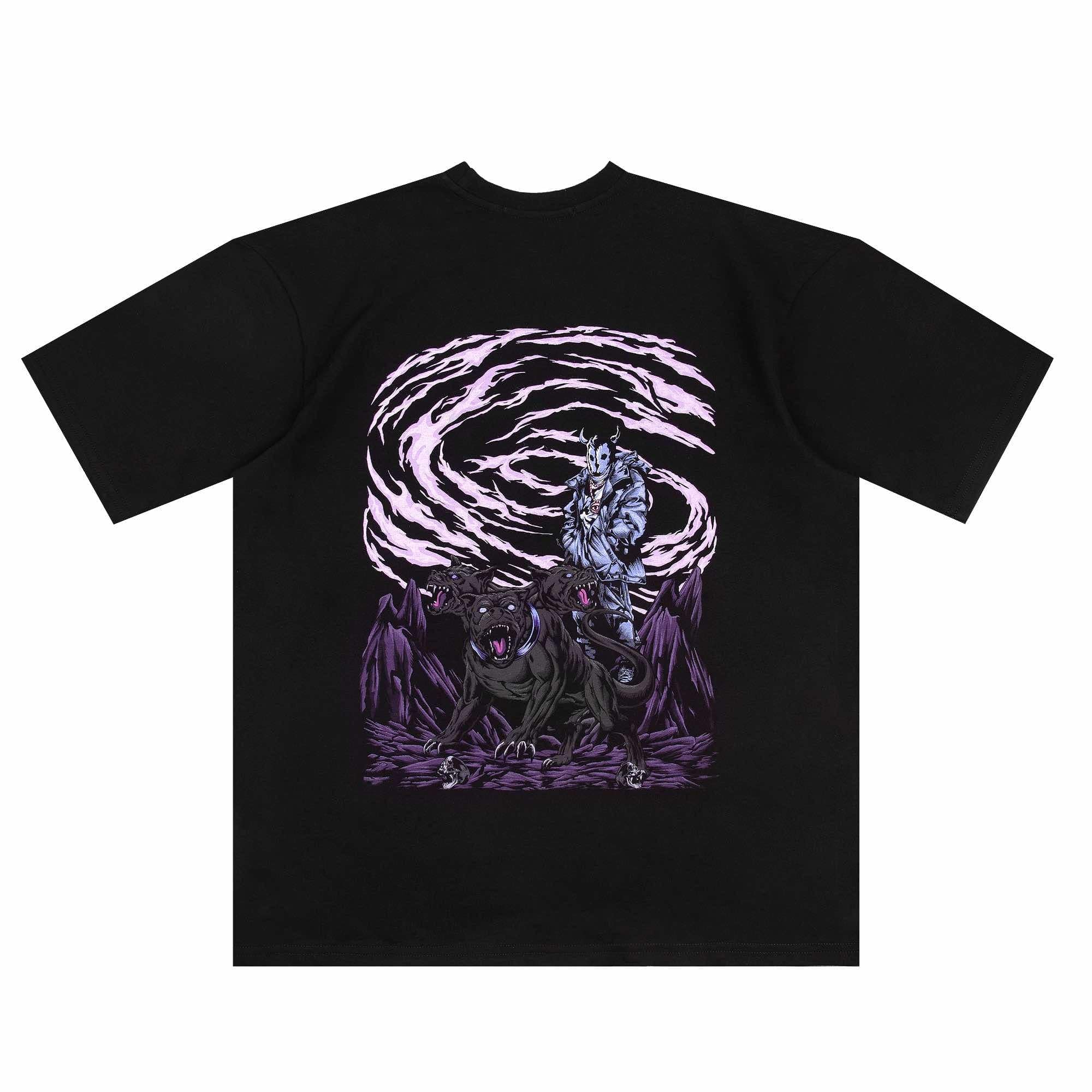 GUGU t-shirt "ANIOŁ STRÓŻ" black