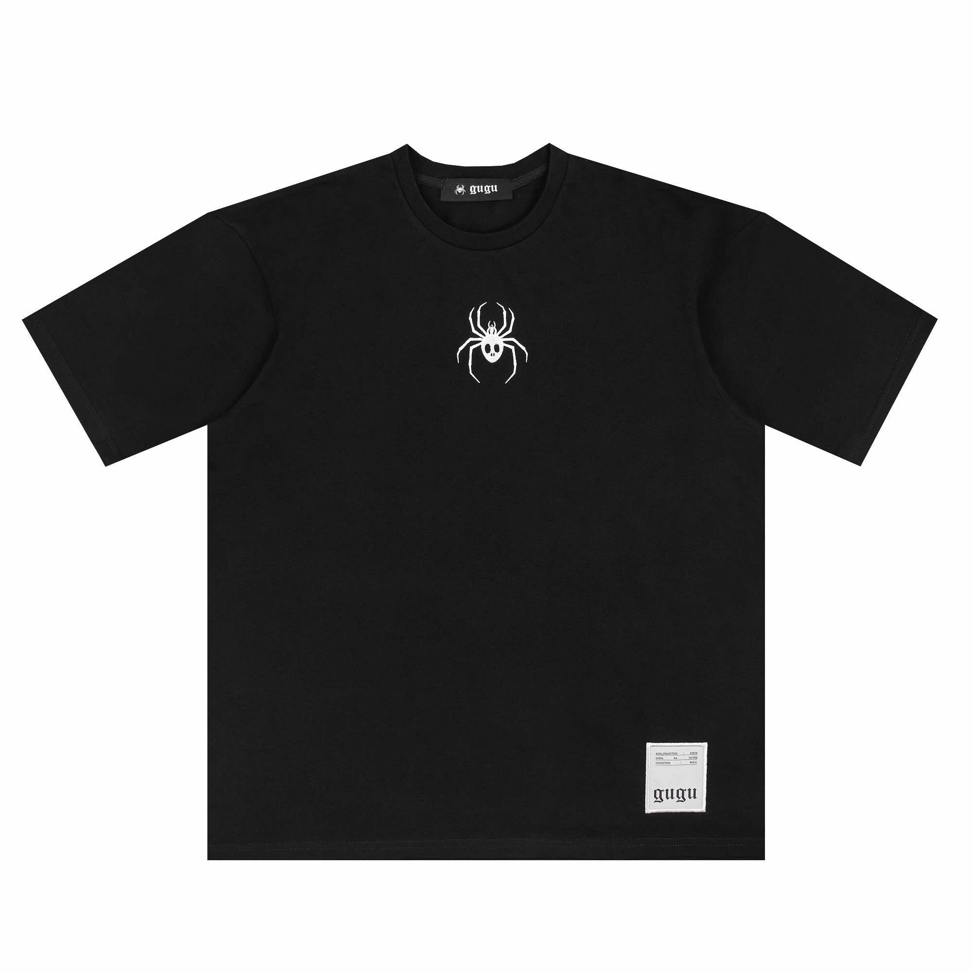 GUGU t-shirt "GUGU SPIDER" black